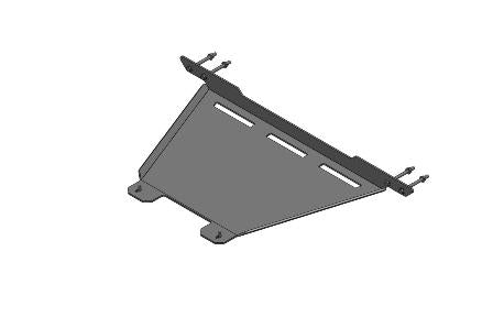 Underbody Skid Plate gearbox Al.Toyota Hilux KUN25/26