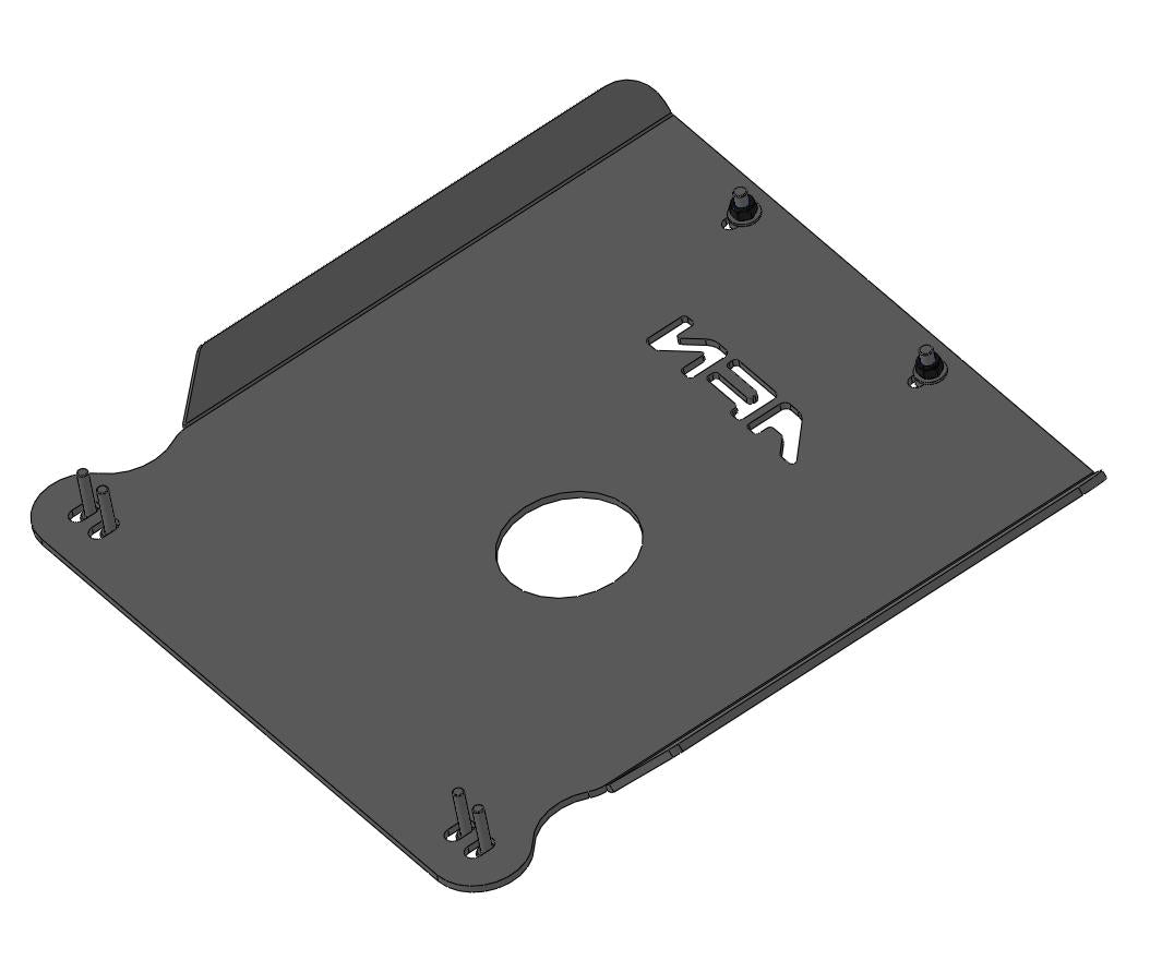 Gearbox protection plate Al. Toyota LC 150 (5Doors)