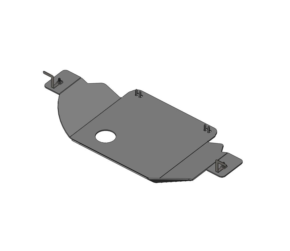 Transfer box Skid Plate -Toyota LC 150 - Turbo - Al.