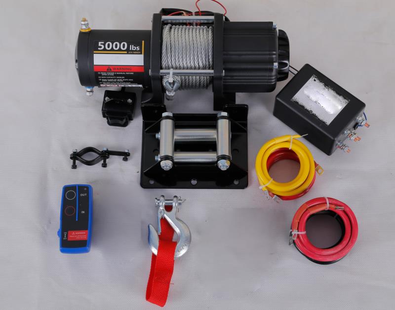 Guincho elétrico 12V 2270 KG cabo:5.5mmX15mt c/controlo remoto