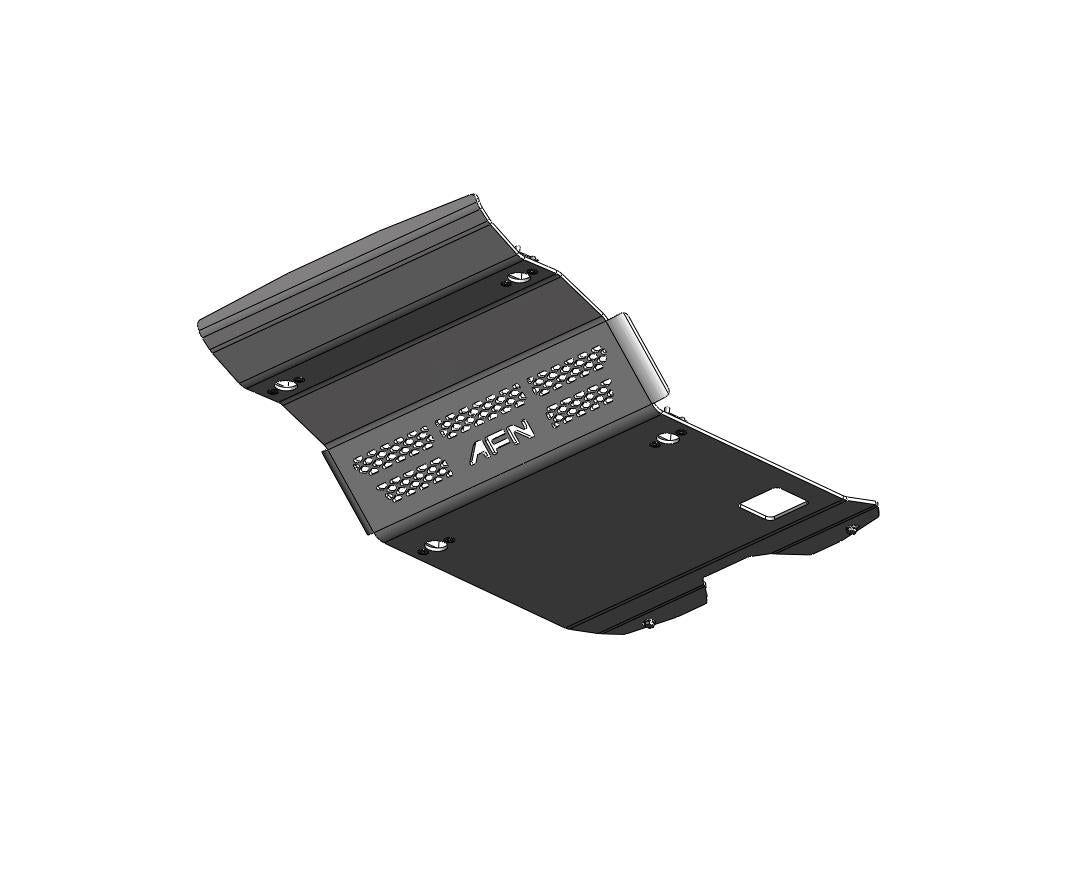 Underbody Skid Plate steering Sump Al. Pajero V80