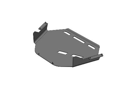 Underbody Skid Plate gearbox Al. M.Pajero V60/V80
