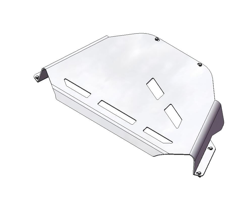 Underbody Skid Plate gearbox Al. M.Pajero V60/V80