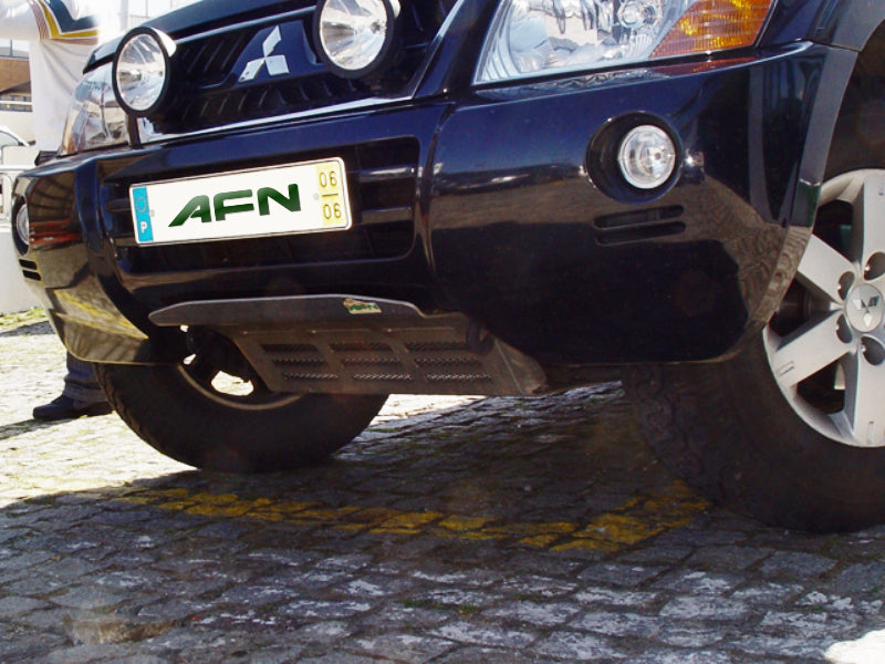 Underbody skid plate steering sump Al.M. Pajero V60/V80