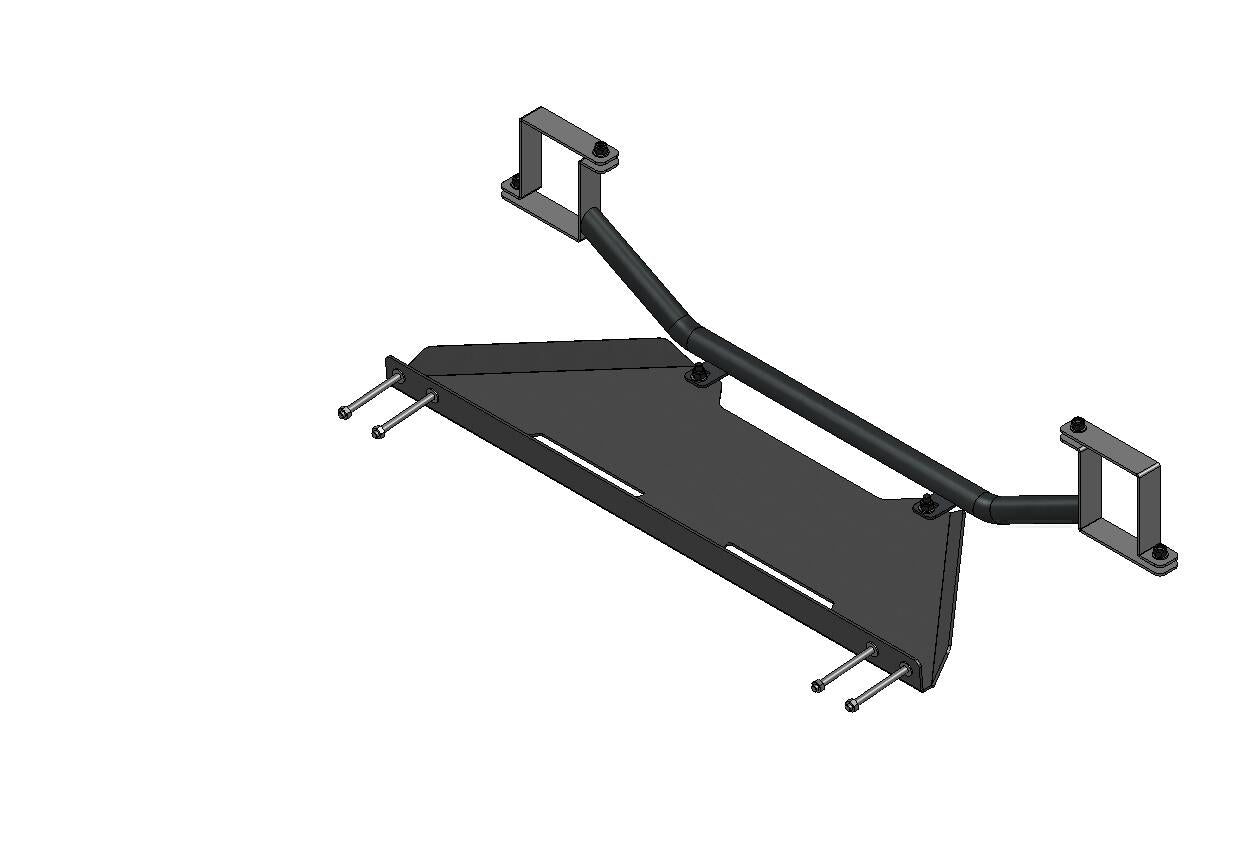 Underbody skid plate transfer box Steel Toyota Hilux KUN25/26