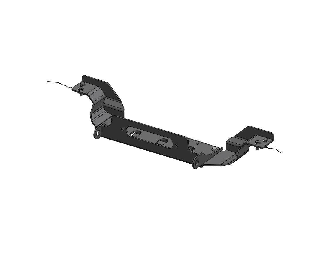 Winch mount for OEM bumper M. Pajero V60