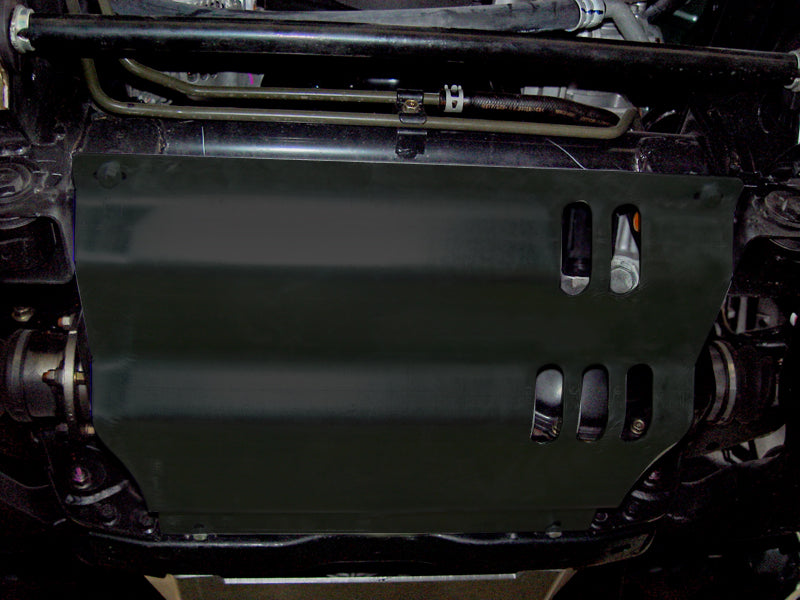 Under skid plate sump for vehicles W/hidden winch L200 DID Triton