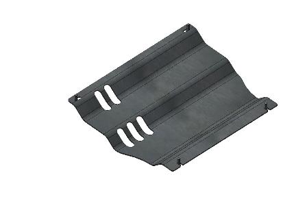 Under skid plate sump for vehicles W/hidden winch L200 DID Triton
