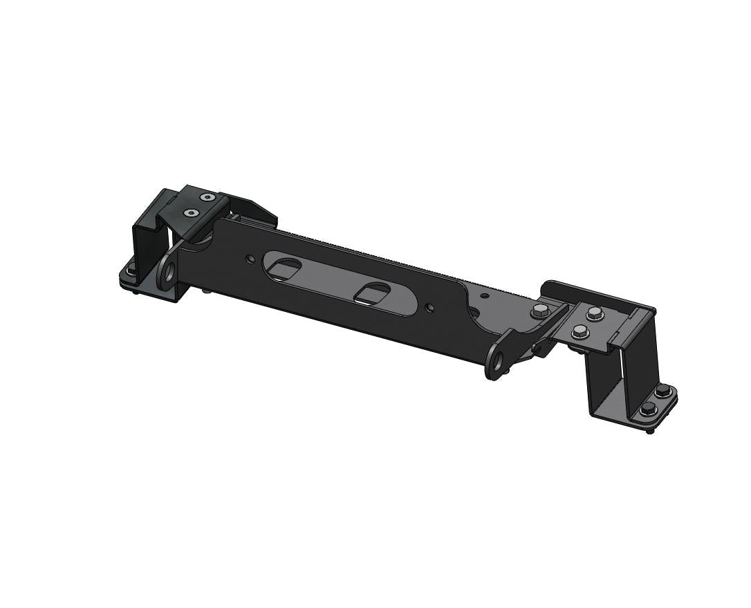Hidden winch mount plate OEM bumper Jimny Petrol