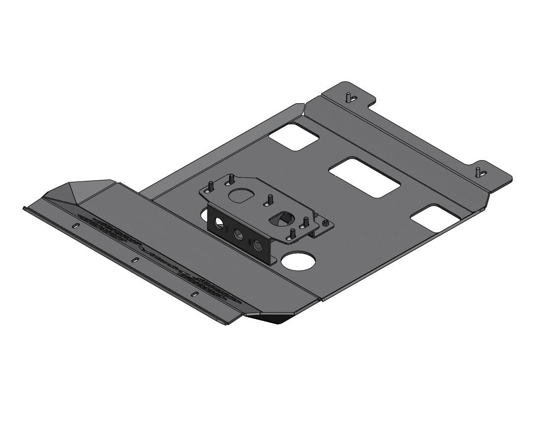 Radiator skid plate Al. Toyota LC 200