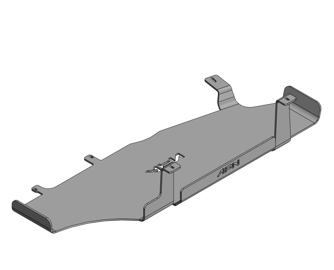 Fuel tank skid plate Al. Toyota LC 200