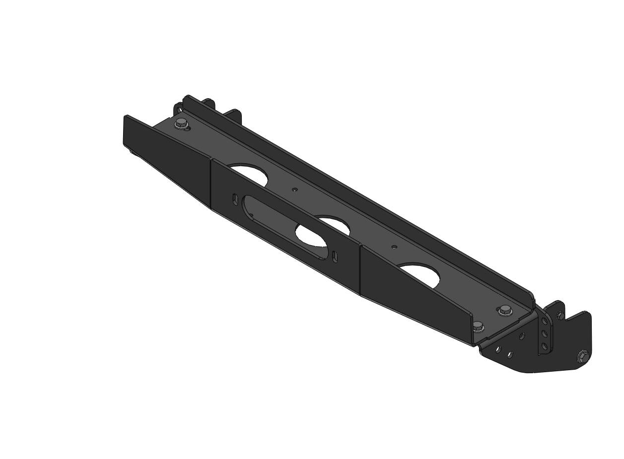 Winch mount plate for original bumper Toyota LC 150