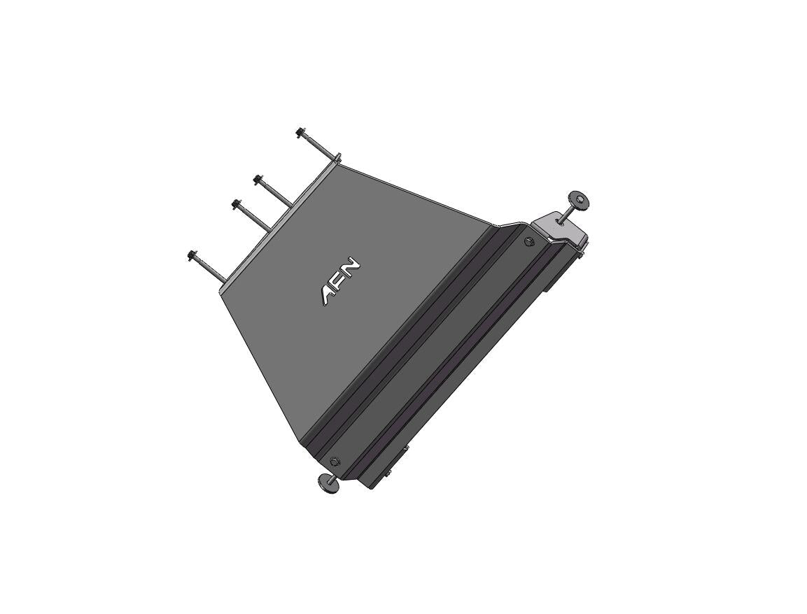 Transfer box protection ZN Toyota LC 150