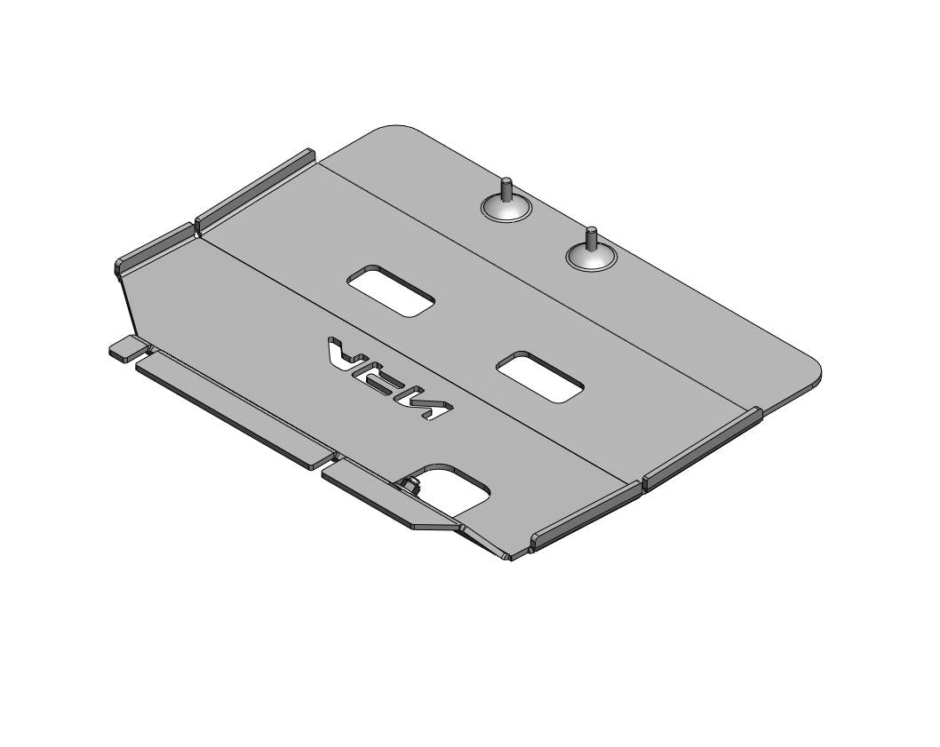 Sump skid plate al. 6mm Ranger PX