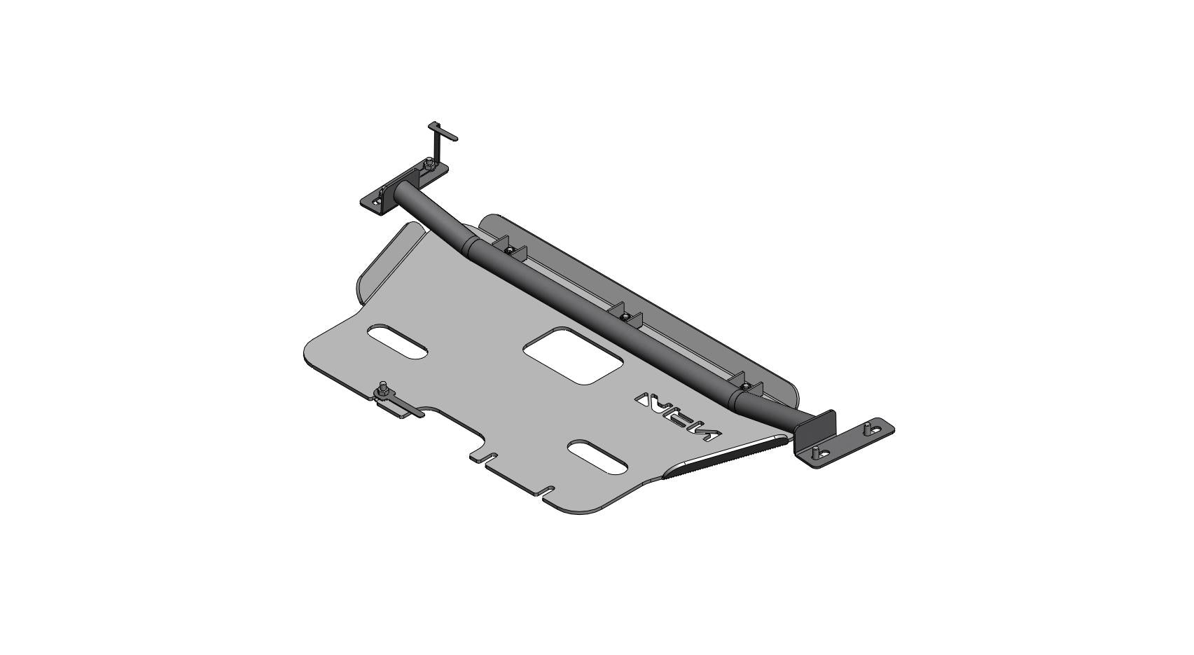Transfer Box Skid plate - Al. 6mm Ranger PX