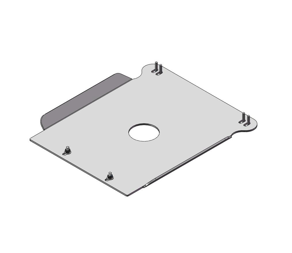 Gearbox Skid plate -prado 150 - Turbo - Alu