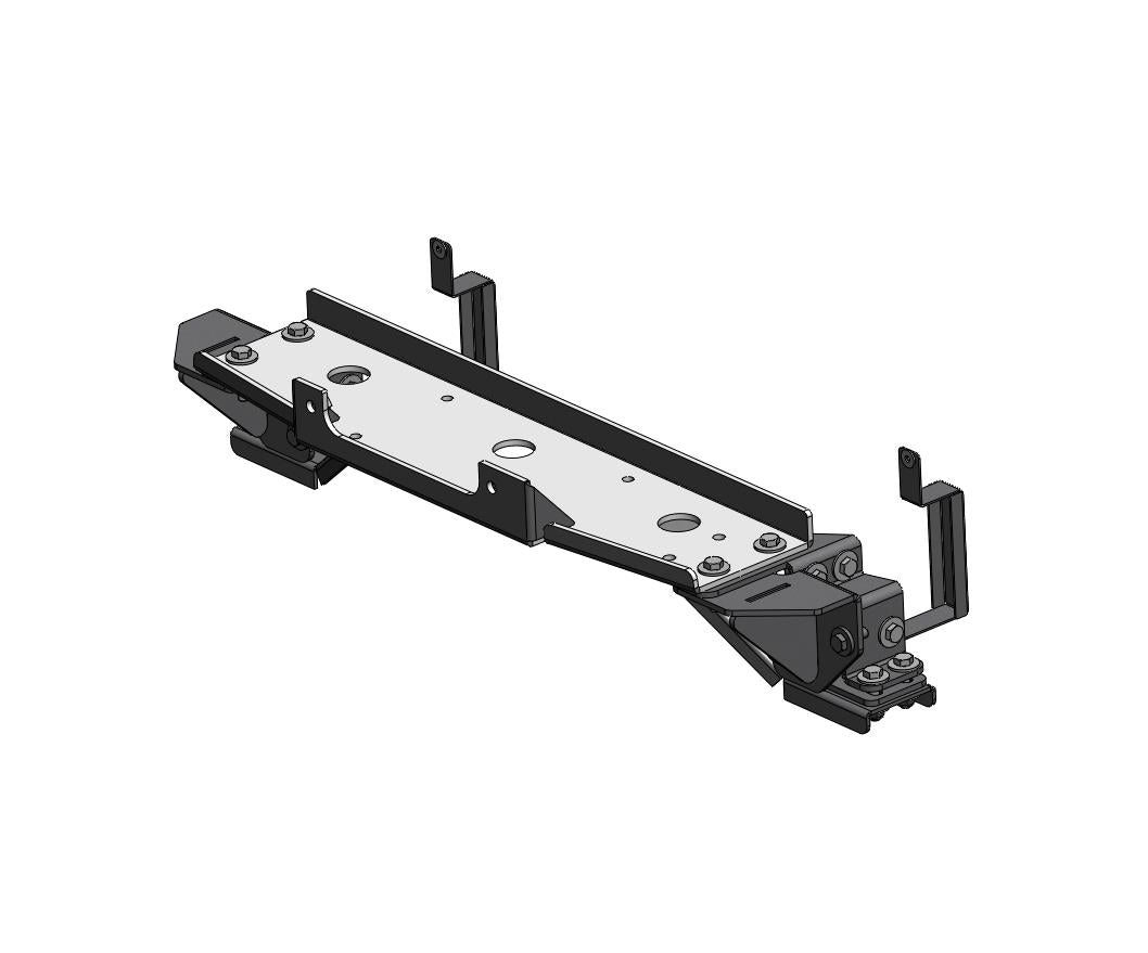 Winch mount plate OEM bumper D-Max DC 2nd/3rd