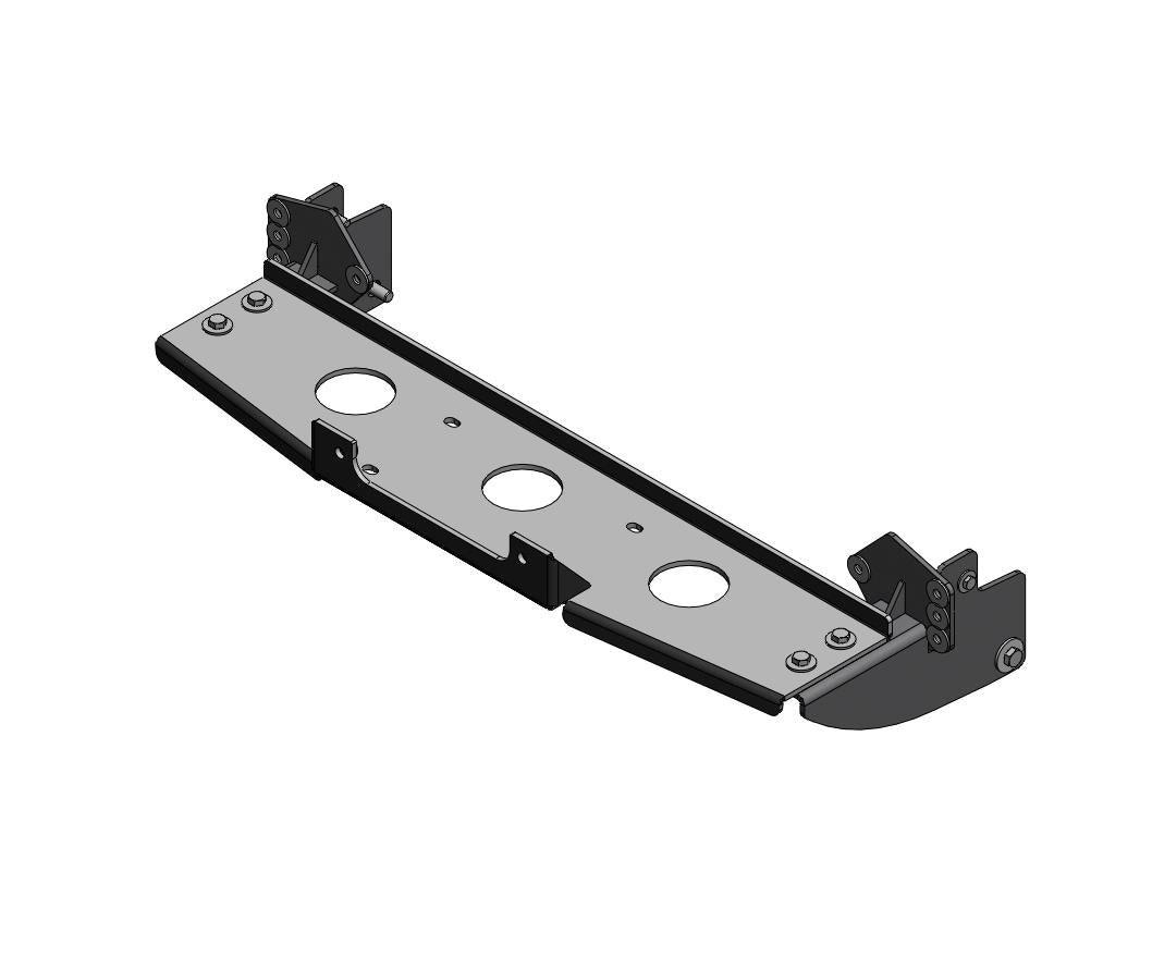 Winch mount plate OEM bumper Toyota LC 150 (5Doors)