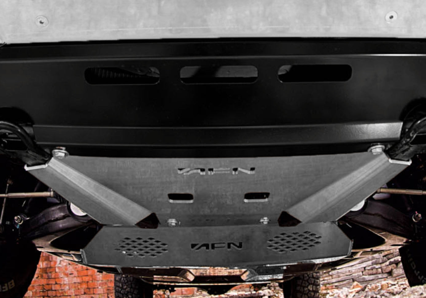 Front skid plate Al. D-Max DC