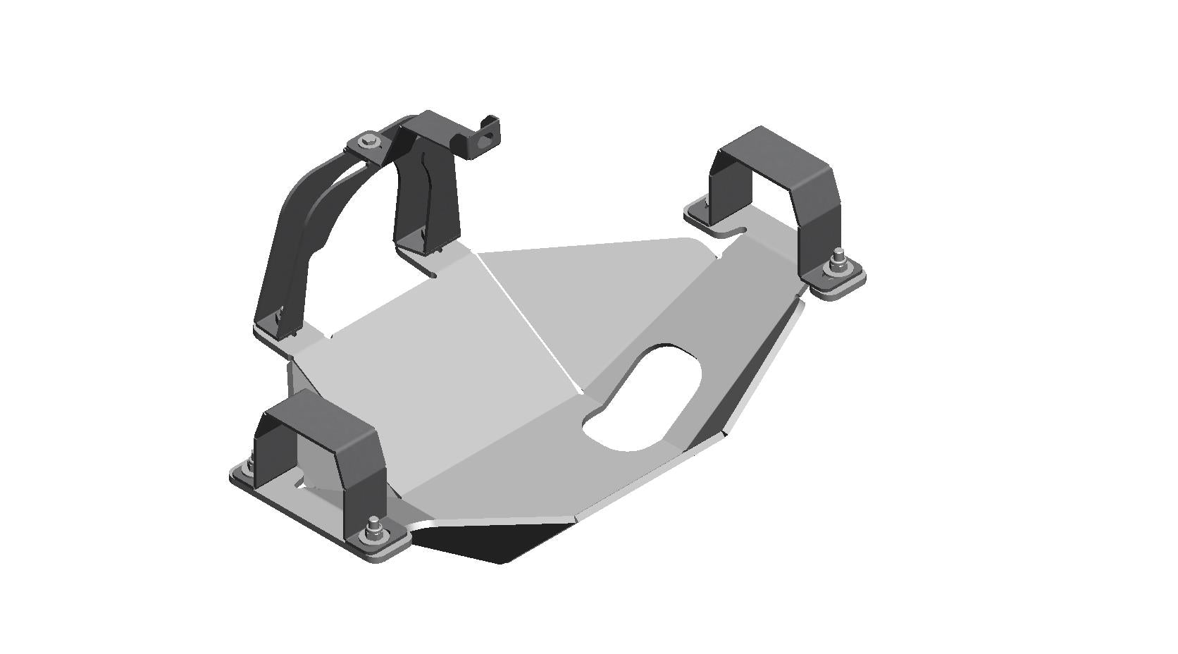 Rear axle skid plate - Al Navara NP300 2015