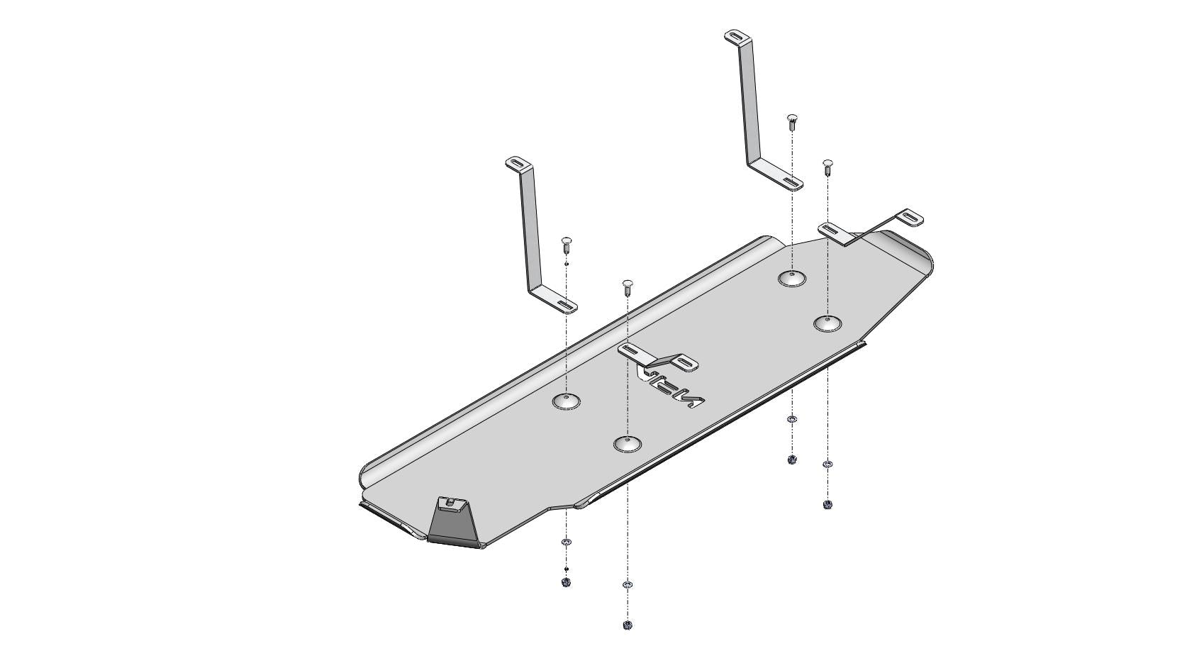 Fuel Tank Protection Al. VW Amarok