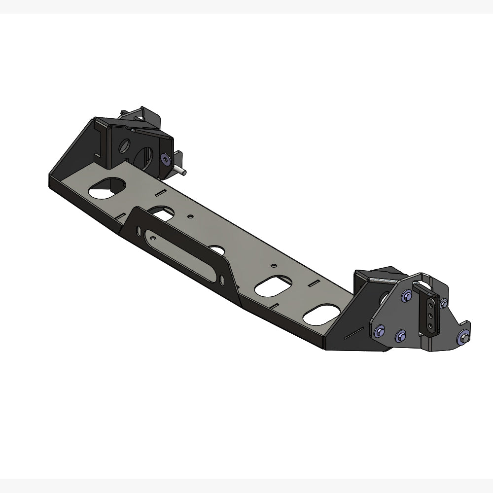 Winch mount plate OEM bumper Toyota LC 150