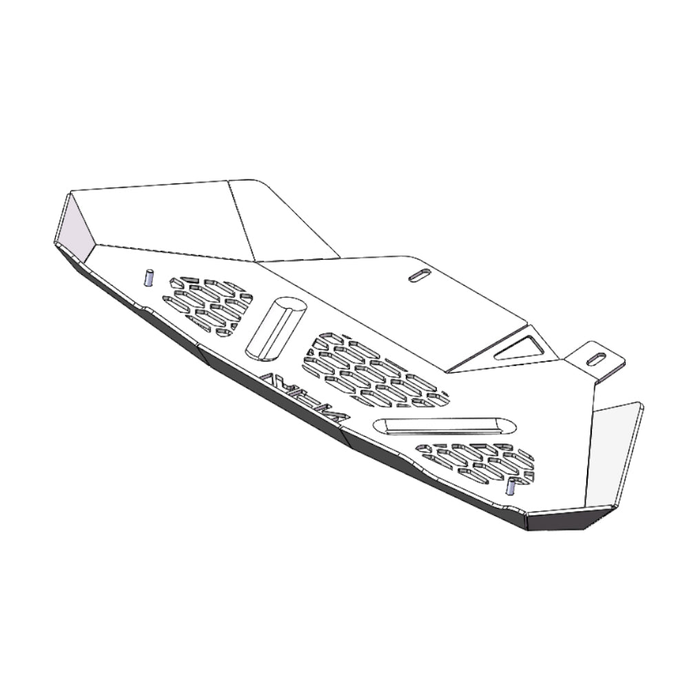 Radiator Skid Plate OEM Bumper Al. Ranger Raptor 2023