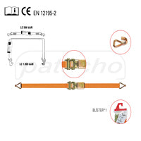 Conjunto de cinta de amarre standard