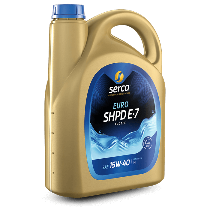SERCA EURO SHPD E-7 15W40 5L.